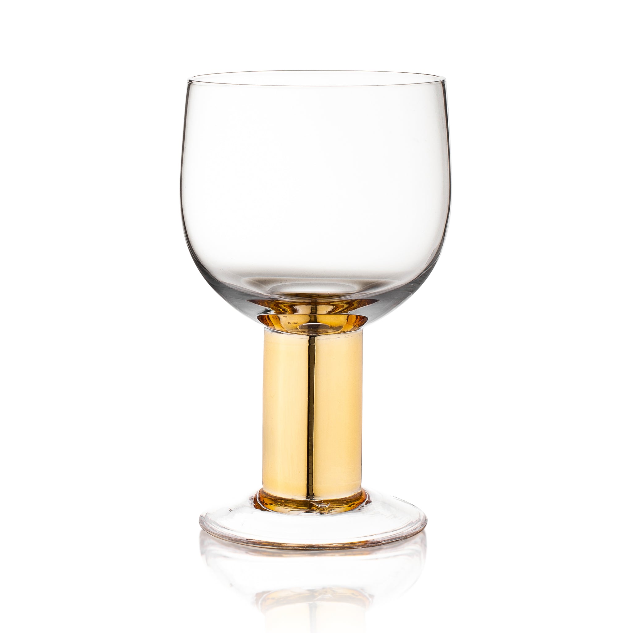 Club Gold All Purpose Glass S/2