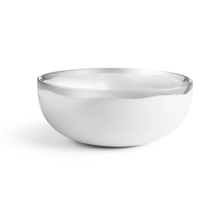 Metallic Organic Rim Bowl