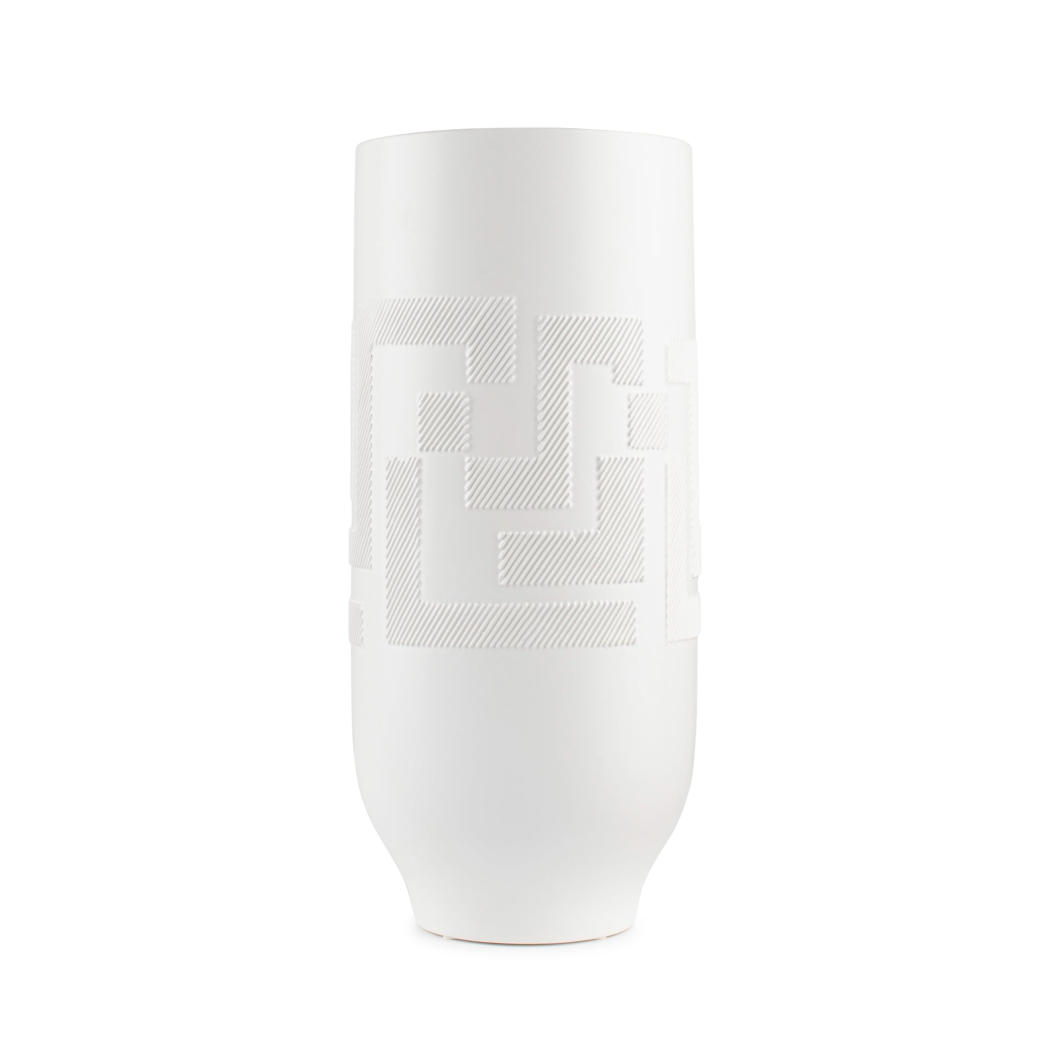 Chaco Matte White Vase