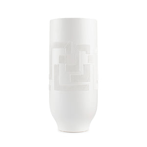 Chaco Matte White Vase